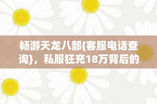 私服狂充18万背后的故事图片