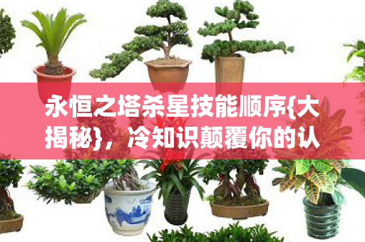 永恒之塔杀星技能顺序{大揭秘},冷知识颠覆你的认知! 永恒之塔杀星技能顺序{大揭秘},冷知识颠覆你的认知!
