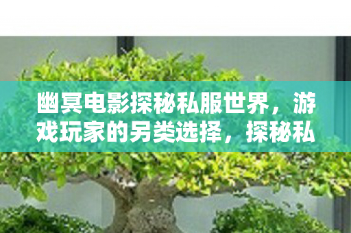 幽冥电影探秘私服世界图片