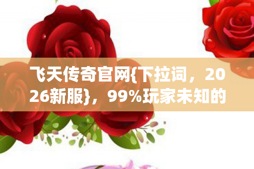 飞天传奇官网{下拉词,2026新服},99%玩家未知的私服入口! 飞天传奇官网{下拉词,2026新服},99%玩家未知的私服入口!
