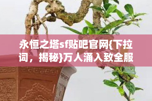 永恒之塔sf贴吧官网{下拉词,揭秘}万人涌入致全服破防 永恒之塔sf贴吧官网{下拉词,揭秘}万人涌入致全服破防
