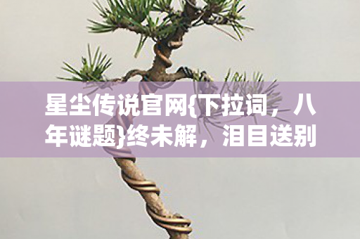 星尘传说官网{下拉词,八年谜题}终未解,泪目送别星辰 星尘传说官网{下拉词,八年谜题}终未解,泪目送别星辰