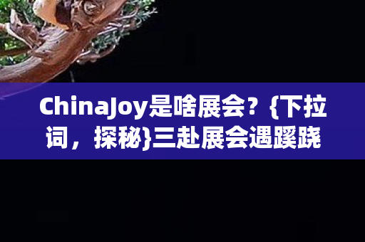 ChinaJoy是啥展会?{下拉词,探秘}三赴展会遇蹊跷事藏何秘密 ChinaJoy是啥展会?{下拉词,探秘}三赴展会遇蹊跷事藏何秘密