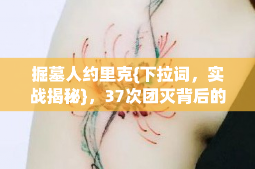 掘墓人约里克{下拉词,实战揭秘},37次团灭背后的游戏真相 掘墓人约里克{下拉词,实战揭秘},37次团灭背后的游戏真相