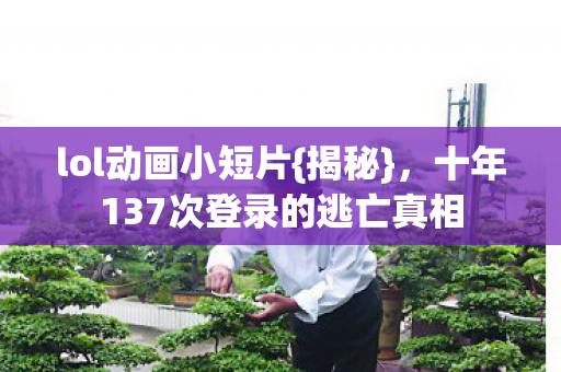 十年137次登录的逃亡真相图片