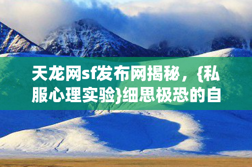 天龙网sf发布网揭秘图片