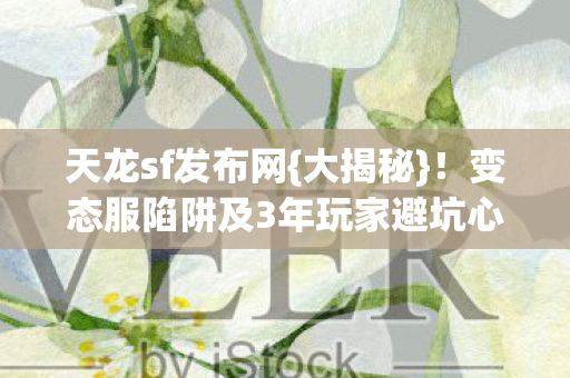 变态服陷阱及3年玩家避坑心得图片
