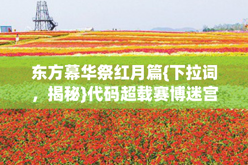 东方幕华祭红月篇{下拉词，揭秘}代码超载赛博迷宫2077