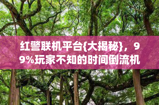 红警联机平台{大揭秘},99%玩家不知的时间倒流机制 红警联机平台{大揭秘},99%玩家不知的时间倒流机制