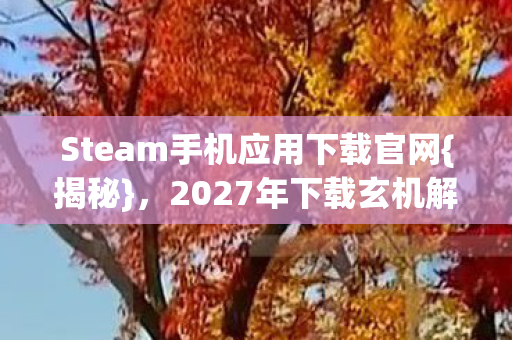 Steam手机应用下载官网{揭秘},2027年下载玄机解析 Steam手机应用下载官网{揭秘},2027年下载玄机解析