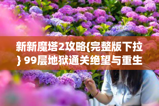 新新魔塔2攻略{完整版下拉} 99层地狱通关绝望与重生