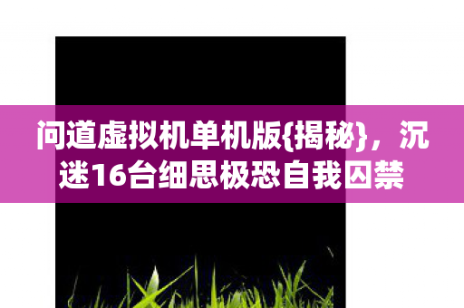 沉迷16台细思极恐自我囚禁图片