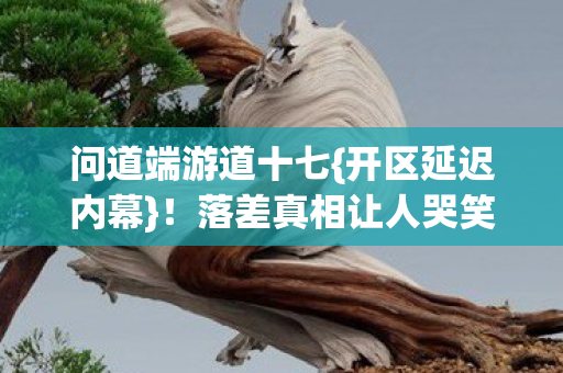落差真相让人哭笑不得图片