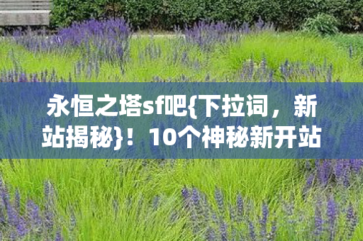 永恒之塔sf吧{下拉词，新站揭秘}！10个神秘新开站有何惊喜？