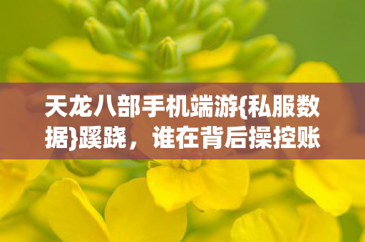 天龙八部手机端游图片