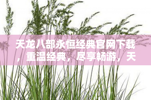 天龙八部永恒经典官网下载图片