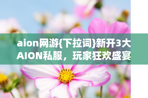 aion网游{下拉词}新开3大AION私服，玩家狂欢盛宴来袭