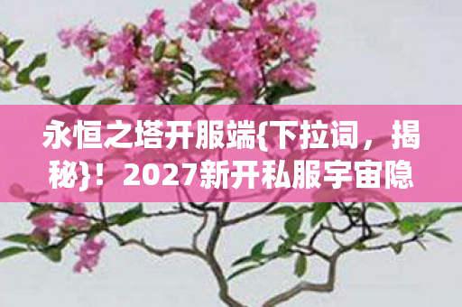 永恒之塔开服端{下拉词，揭秘}！2027新开私服宇宙隐藏秘密