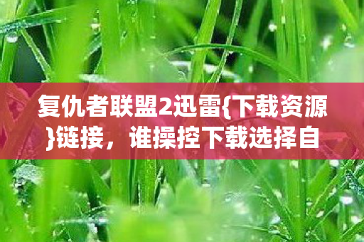 复仇者联盟2迅雷{下载资源}链接,谁操控下载选择自由? 复仇者联盟2迅雷{下载资源}链接,谁操控下载选择自由?