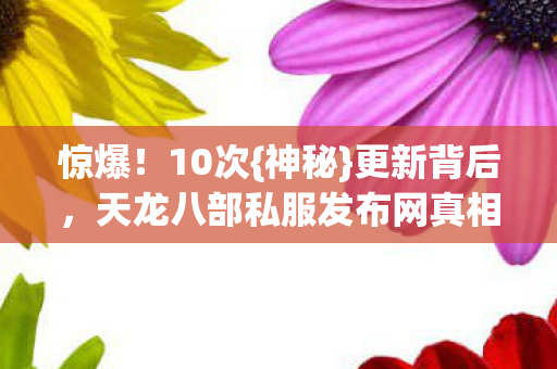 天龙八部私服发布网真相图片