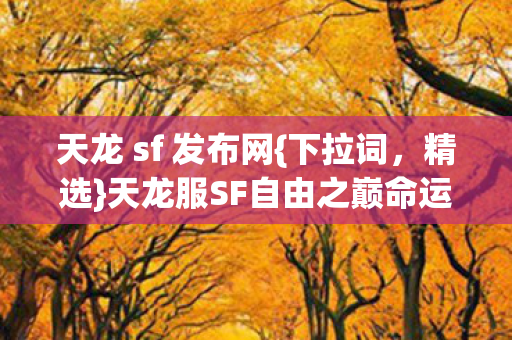 天龙服SF自由之巅命运悖论图片