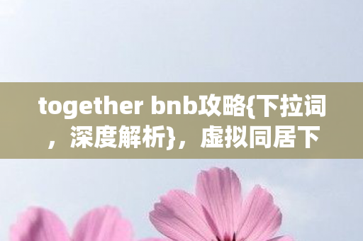 together bnb攻略图片
