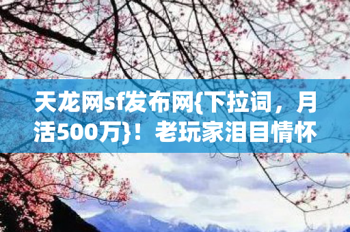 天龙网sf发布网图片