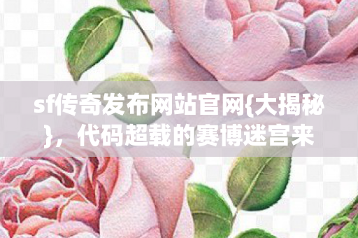 sf传奇发布网站官网{大揭秘},代码超载的赛博迷宫来袭 sf传奇发布网站官网{大揭秘},代码超载的赛博迷宫来袭