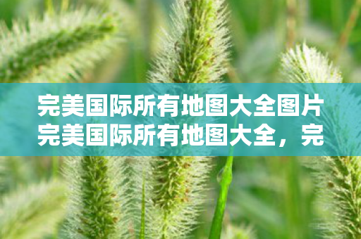完美国际所有地图大全图片完美国际所有地图大全图片