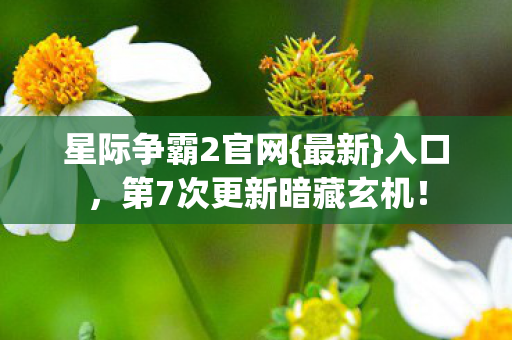 第7次更新暗藏玄机图片
