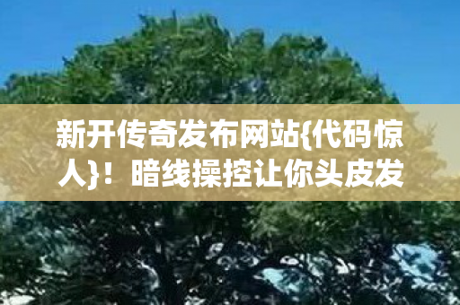 暗线操控让你头皮发麻图片