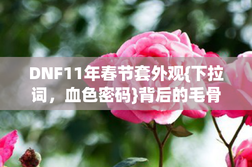 DNF11年春节套外观图片