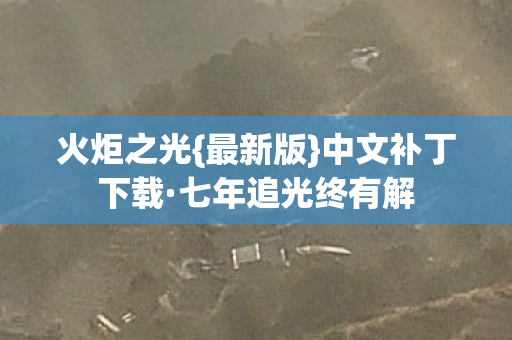 七年追光终有解图片