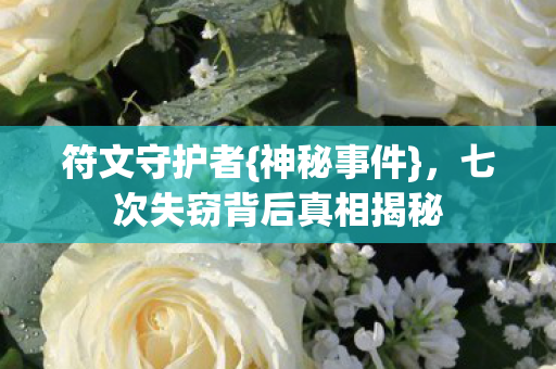 七次失窃背后真相揭秘图片