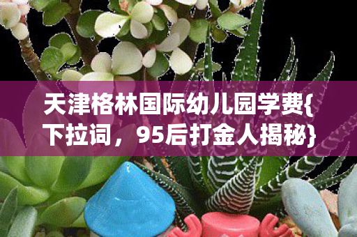 天津格林国际幼儿园学费{下拉词,95后打金人揭秘}提米真相 天津格林国际幼儿园学费{下拉词,95后打金人揭秘}提米真相