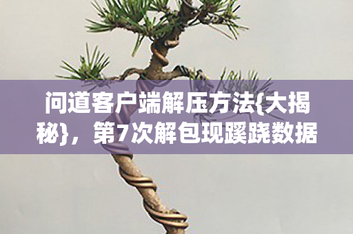 第7次解包现蹊跷数据图片