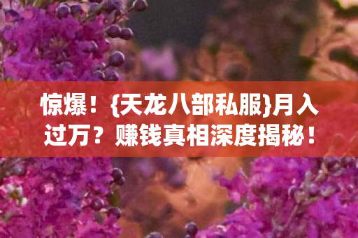 赚钱真相深度揭秘图片
