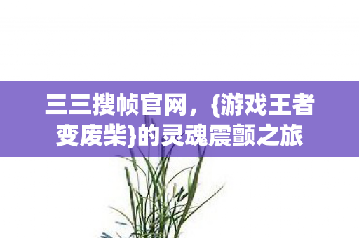 游戏王者变废柴图片