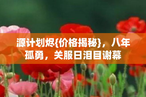 关服日泪目谢幕图片