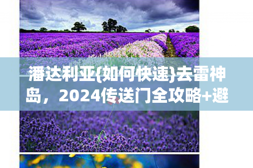 2024传送门全攻略图片