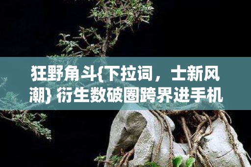 衍生数破圈跨界进手机壳图片