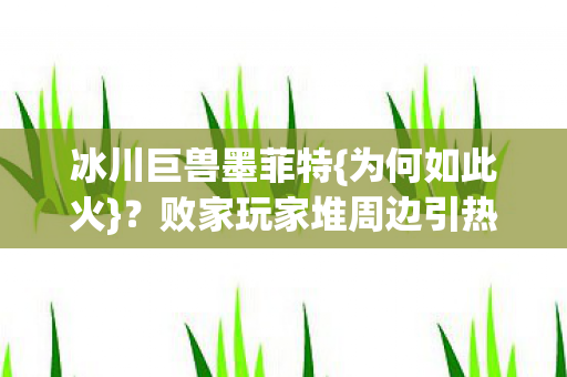 败家玩家堆周边引热议图片