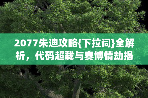 代码超载与赛博情劫揭秘图片