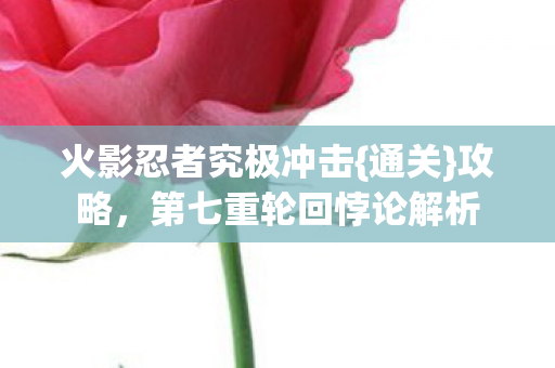 第七重轮回悖论解析图片