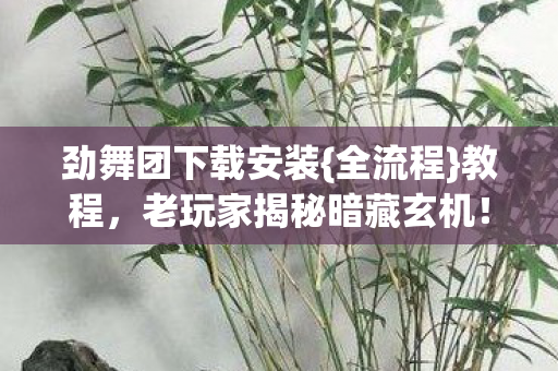 老玩家揭秘暗藏玄机图片