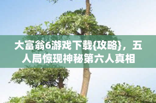 五人局惊现神秘第六人真相图片