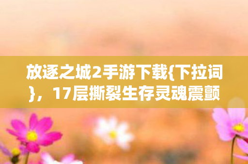 17层撕裂生存灵魂震颤审判之谜图片