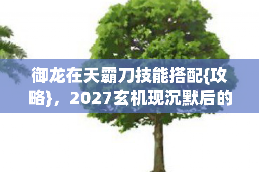 2027玄机现沉默后的感悟图片