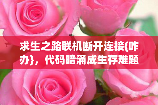 求生之路联机断开连接图片