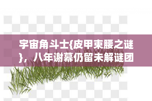 八年谢幕仍留未解谜团图片
